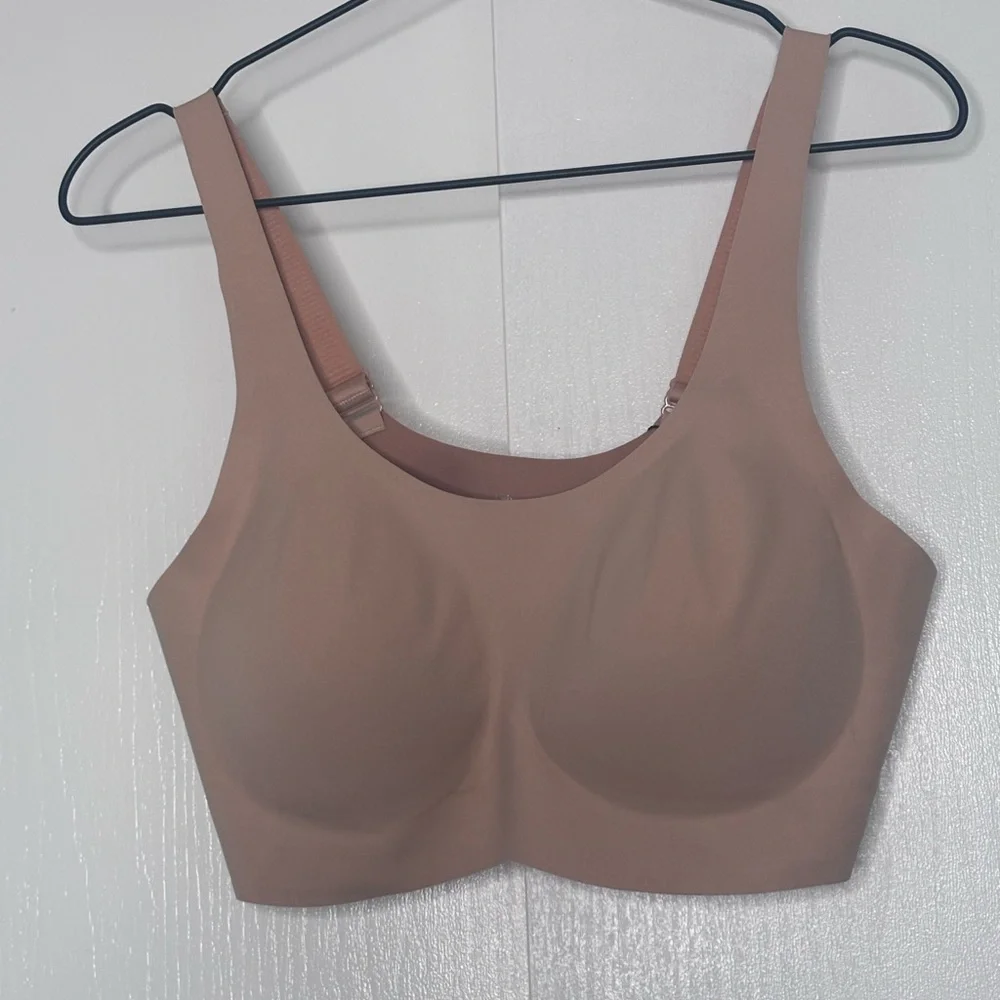 Knix Revolution Adjustable Pullover Bra – Warm Sand – XL+ NWT